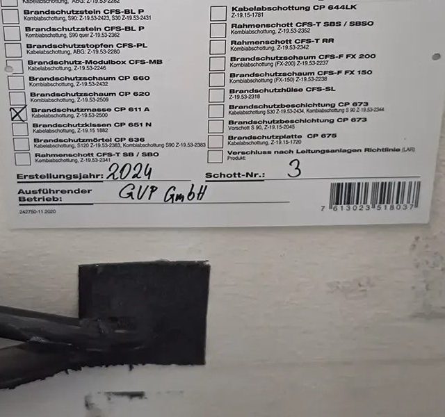 Brandschutz Schott GVP